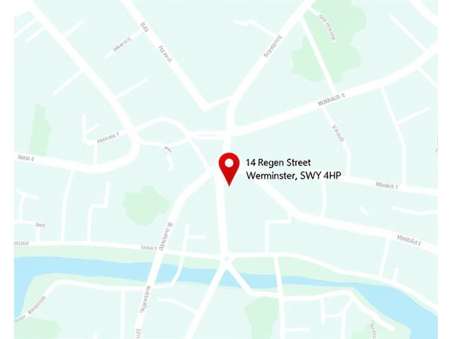 Map showing Peak Power Solutions office at 14 Regent Street, Westminster, London, SW1Y 4HP.